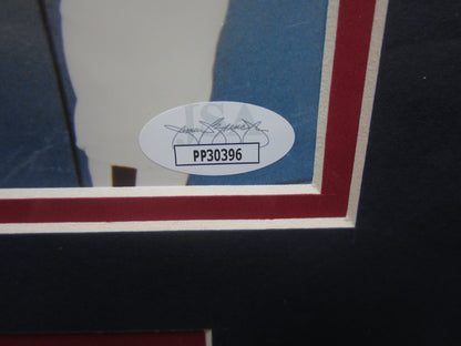 Cleveland Indians Joe Carter Hand Signed Autographed 8x10 Photo Framed & Matted with JSA COA