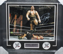 Load image into Gallery viewer, American Professional Wrestler Paul &quot;Big Show&quot; Wight Hand Signed Autographed 16x20 Photo Framed &amp; Matted with COA