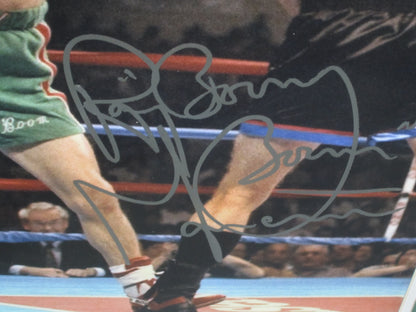 American Boxer Ray "Boom Boom" Mancini Hand Signed Autographed 16x20 Photo Framed & Matted with PSA COA