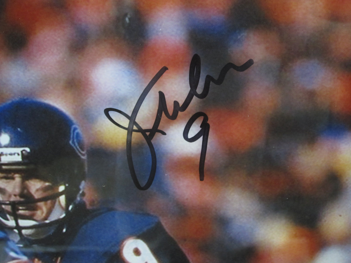 Chicago Bears Jim McMahon Hand Signed Autographed 16x20 Photo Framed & Suede Matted with PSA COA