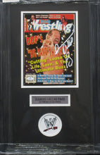 Load image into Gallery viewer, American Professional Wrestler &quot;DDP&quot; Diamond Dallas Page Hand Signed Autographed 1998 Inside Wrestling Magazine Custom Framed &amp; Matted with COA