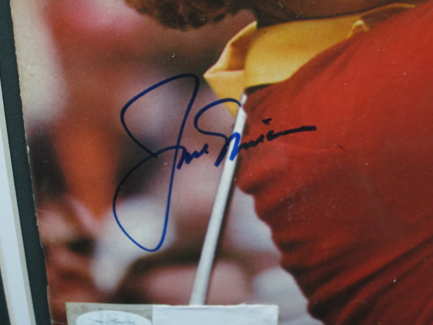 American Golfer Jack Nicklaus Signed 1975 Sports Illustrated Magazine Framed & Matted with JSA COA