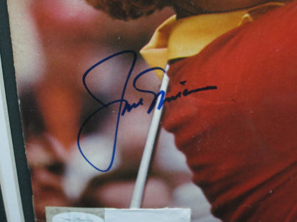 American Golfer Jack Nicklaus Signed 1975 Sports Illustrated Magazine Framed & Matted with JSA COA