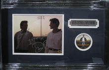 Load image into Gallery viewer, Field of Dreams &quot;Ray Kinsella&quot; Kevin Costner &amp; &quot;John Kinsella&quot; Dwier Brown Dual Signed 8x10 Photo with IS THIS HEAVEN? Dwier Brown Inscription Framed &amp; Matted with CAS COA