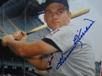 Minnesota Twins Harmon Killebrew Hand Signed Autographed 8x10 Photo Custom Framed & Matted with COA
