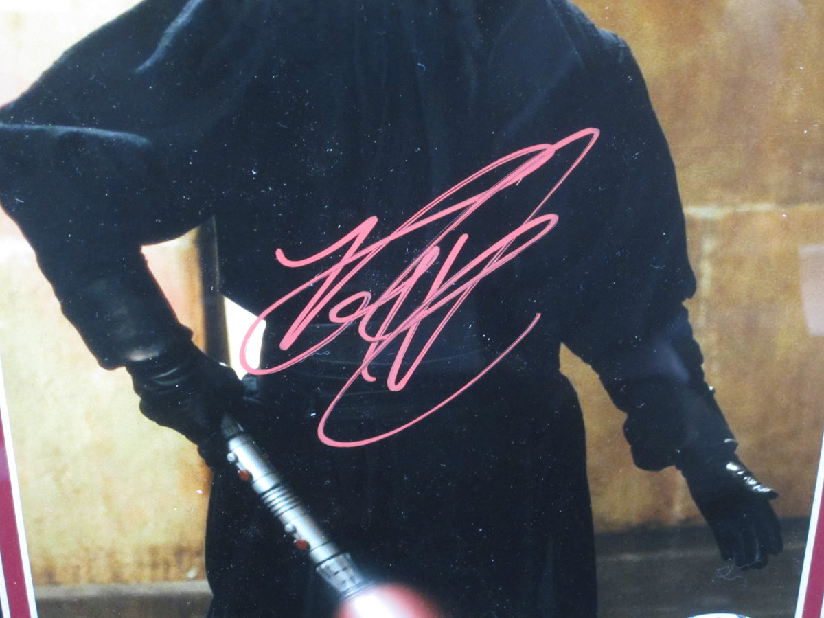 Star Wars: Episode 1 "Darth Maul" Ray Park Signed 8x10 Photo Framed & Matted with PSA COA