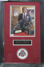 Load image into Gallery viewer, The Ohio State University Buckeyes Archie Griffin Signed 8x10 Photo Framed &amp; Matted with COA