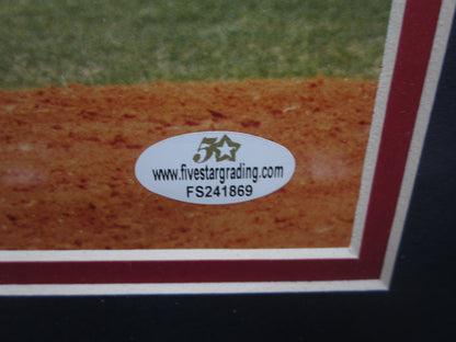 Boston Red Sox Roger Clemens Hand Signed Autographed 8x10 Photo Custom Framed & Matted with COA