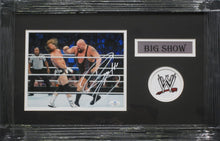 Load image into Gallery viewer, American Professional Wrestler Paul &quot;Big Show&quot; Wight Hand Signed Autographed 8x10 Photo Framed &amp; Matted with COA