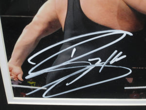 American Professional Wrestler Paul "Big Show" Wight Signed 8x10 Photo Framed & Matted with COA
