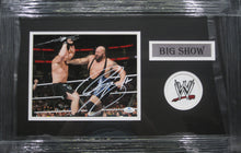 Load image into Gallery viewer, American Professional Wrestler Paul &quot;Big Show&quot; Wight Hand Signed Autographed 8x10 Photo Framed &amp; Matted with COA