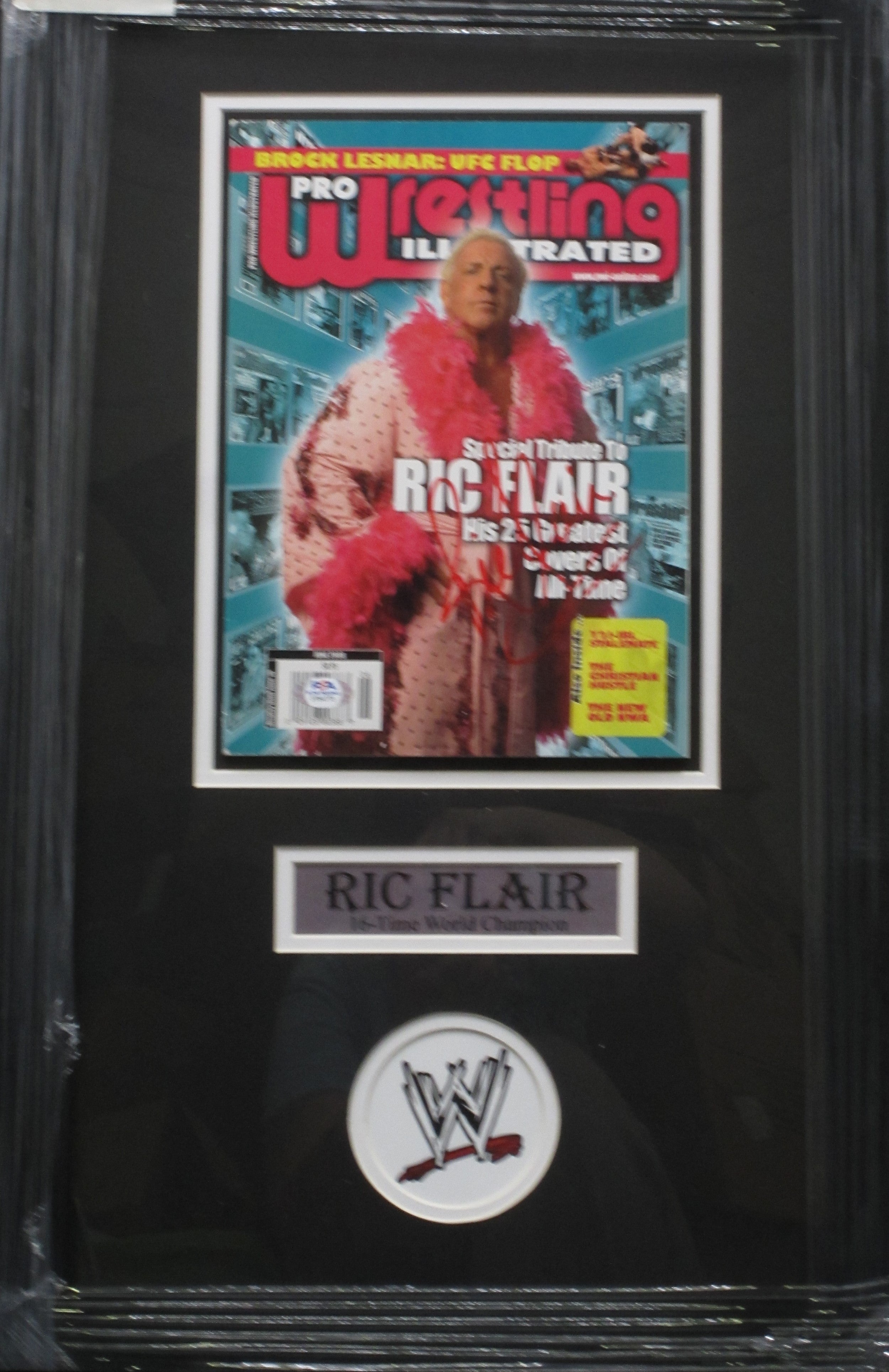 American Professional Wrestler Ric Flair Hand Signed Autographed 2008 ...