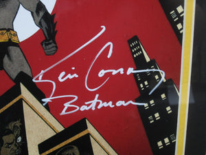 Batman Movie/Television Series "Voice of Batman" Kevin Conroy Signed 11x14 Photo with Batman Inscription Framed & Matted with BECKETT COA