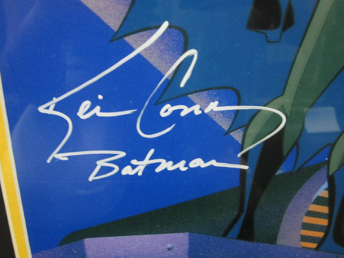 Batman Movie/Television Series "Voice of Batman" Kevin Conroy Hand Signed Autographed 11x14 Photo with Batman Inscription Framed & Matted with BECKETT COA