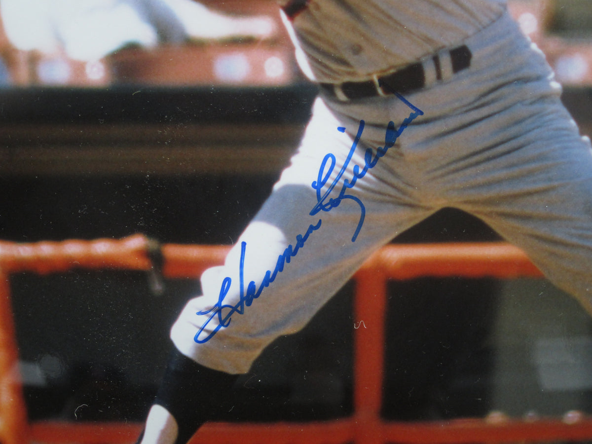 Minnesota Twins Harmon Killebrew Hand Signed Autographed 8x10 Photo Custom Framed & Matted with COA