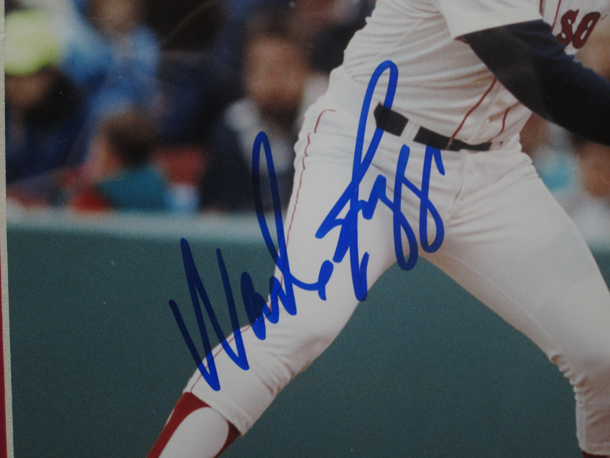 Boston Red Sox Wade Boggs Hand Signed Autographed 8x10 Photo Framed & Matted with COA