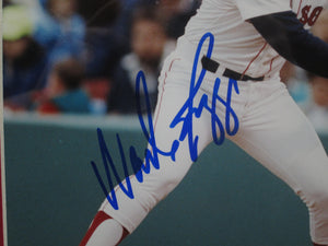 Boston Red Sox Wade Boggs Signed 8x10 Photo Framed & Matted with COA