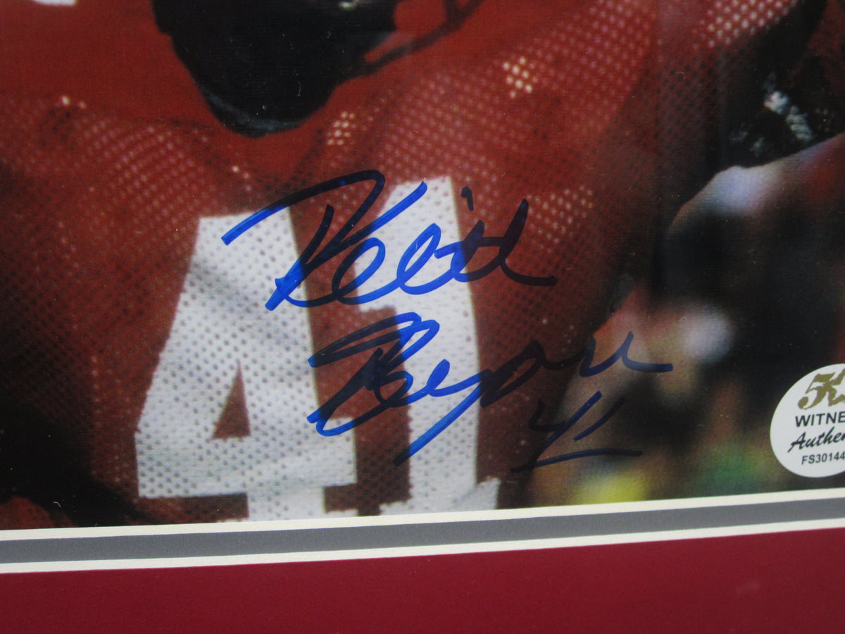 The Ohio State University Buckeyes Keith Byars Hand Signed Autographed 8x10 Photo Custom Framed & Matted with COA