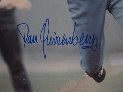 Kansas City Royals Dan Quisenberry Hand Signed Autographed 8x10 Photo Framed & Matted with COA