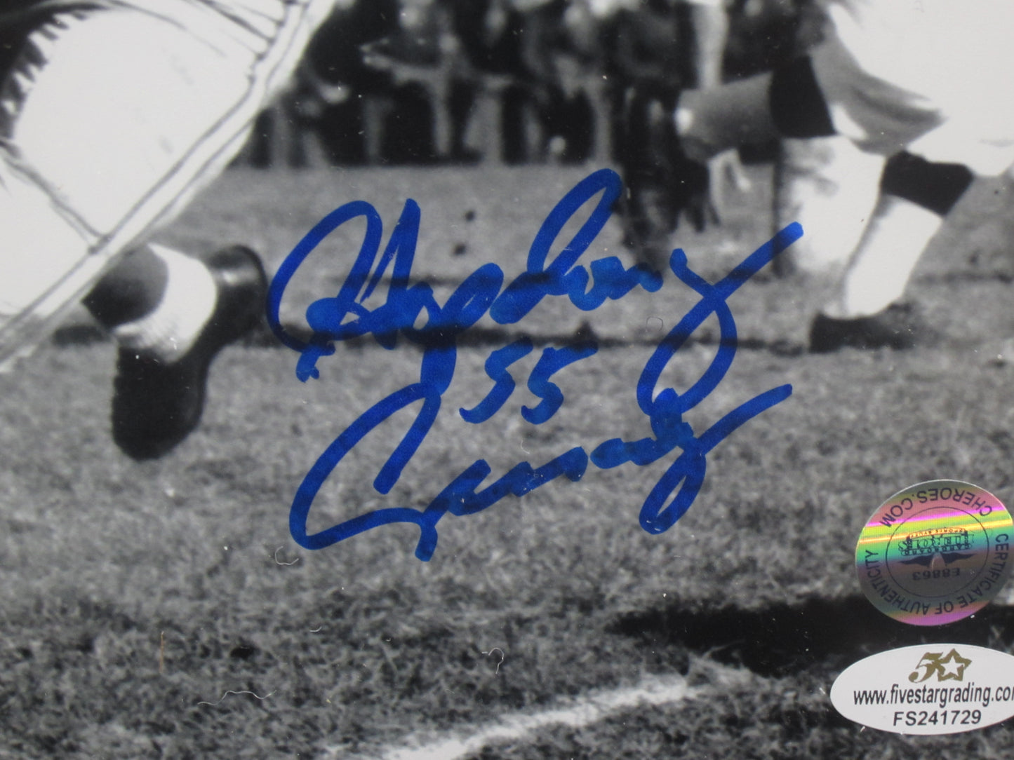 The Ohio State University Buckeyes Howard Cassady Hand Signed Autographed 8x10 Photo Custom Framed & Matted with COA