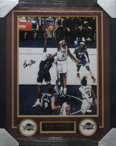 Cleveland Cavaliers Evan Mobley Signed 16x20 Photo Framed & Matted with JSA COA