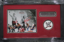 Load image into Gallery viewer, American Wrestling Tag Team Bradshaw &amp; Farooq Dual Signed 8x10 Photo Framed &amp; Matted with COA