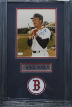Load image into Gallery viewer, Boston Red Sox Wade Boggs SIGNED 8x10 Framed Photo WITH COA
