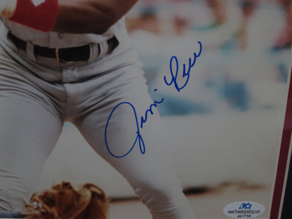 Boston Red Sox Jim Rice Hand Signed Autographed 8x10 Photo Custom Framed & Matted with COA