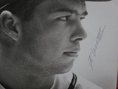 Milwaukee Braves Eddie Matthews Hand Signed Autographed 8x10 Photo Custom Framed & Matted with COA