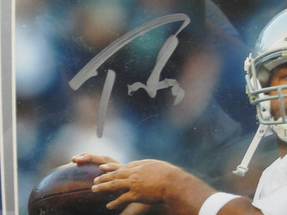 Dallas Cowboys Tony Romo Hand Signed Autographed 8x10 Photo Custom Framed & Matted with JSA COA
