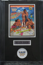 Load image into Gallery viewer, American Professional Wrestler Kevin &quot;Diesel&quot; Nash Signed 1995 WWF Magazine Framed &amp; Matted with PSA COA