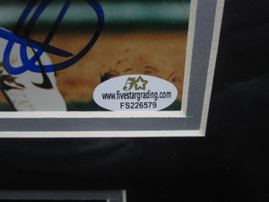 Las Vegas Raiders Jim Plunkett Signed 8x10 Photo Framed & Matted with COA