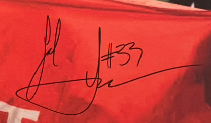 The Ohio State University Jack Sawyer Hand Signed Autographed Canvas with SWAU COA