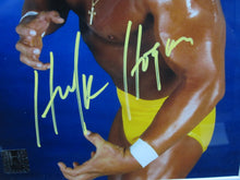 Load image into Gallery viewer, American Professional Wrestler Hulk Hogan Signed 8x10 Photo Framed &amp; Matted with COA