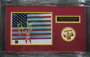 Hulk Hogan SIGNED 8x10 Framed Photo WITH COA