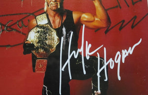 Hulk Hogan SIGNED 8x10 Framed Photo WITH COA
