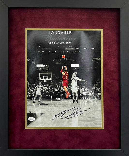 Cleveland Cavaliers Max Strus Hand Signed Autographed Framed 11x14 Photo JSA COA