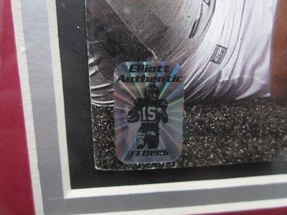 The Ohio State University Buckeyes Ezekiel Elliott Hand Signed Autographed 2015 NFL Playoffs Sports Illustrated Magazine Custom Framed & Matted with COA