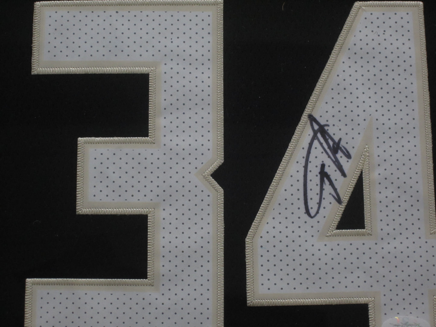 Milwaukee Bucks Giannis Antetokounmpo Hand Signed Autographed Authentic Black Jersey Framed & Matted with JSA COA