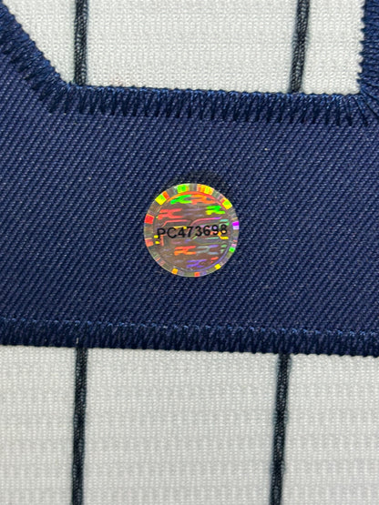 New York Yankees Aaron Judge Hand Signed Autographed Authentic White Pin Striped Jersey Framed & Suede Matted with Video Screen PRO-Cert COA