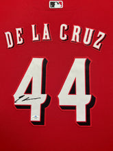 Load image into Gallery viewer, Cincinnati Reds Elly De La Cruz Hand Signed Autographed Authentic Red Jersey Framed &amp; Matted with COA