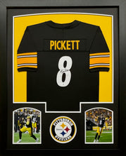 Load image into Gallery viewer, Pittsburgh Steelers Kenny Pickett Hand Signed Autographed Custom Black Jersey Framed &amp; Matted with COA