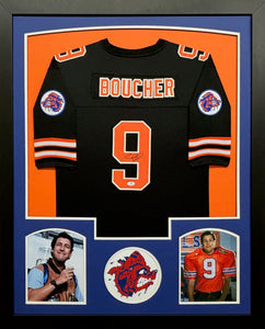 The Waterboy "Bobby Boucher" Adam Sandler Hand Signed Autographed Custom Black Jersey Framed & Matted with COA