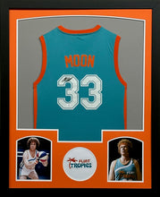 Load image into Gallery viewer, Semi-Pro &quot;Jackie Moon&quot; Will Ferrell Hand Signed Autographed Teal Jersey Framed &amp; Matted with COA