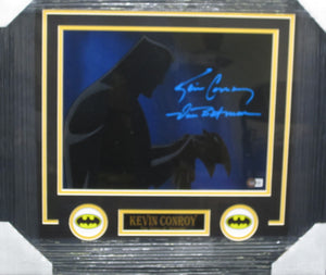 Batman Movie/Televison Series "Voice of Batman" Kevin Conroy Signed 11x14 Photo with I am Batman Inscription Framed & Matted with BECKETT COA