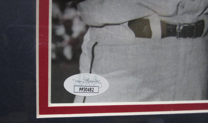 Cleveland Indians Rocky Colavito Signed 8x10 Photo with To Bobby, Best Wishes, Sincerely Inscription Framed & Matted with JSA COA