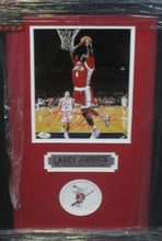 Load image into Gallery viewer, UNLV Rebels Larry Johnson Signed 8x10 Photo Framed &amp; Matted with COA