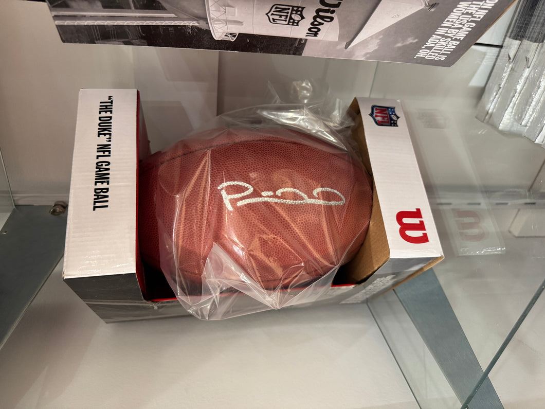 Kansas City Chiefs Patrick Mahomes Hand Signed Autographed Football COA