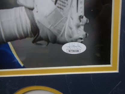 Los Angeles Rams Aaron Donald Hand Signed Autographed 16x20 Photo Custom Framed & Matted with JSA COA