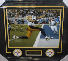 Load image into Gallery viewer, Pittsburgh Steelers Hines Ward Signed 16x20 Photo Framed &amp; Matted with BECKETT COA